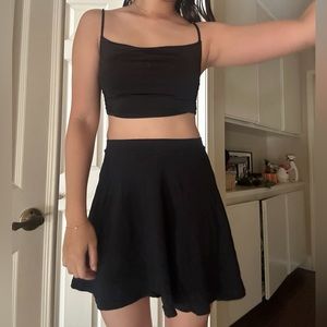Black skirt